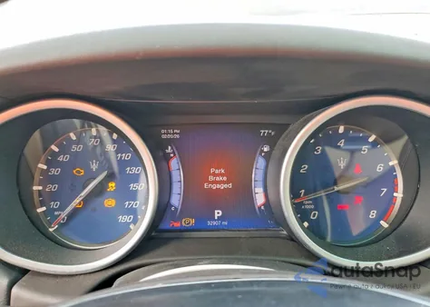 2015 Maserati Ghibli S z USA, uszkodzony, nr VIN ZAM57RTA3F1143291